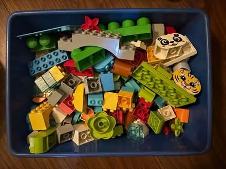 Photo of free DUPLO Blocks (South Berkeley-Near Ashby BART) #1