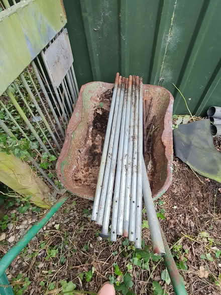 Photo of free Fencing and metal stakes from cut down heras panels (Street on the Fosse BA4) #4