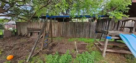 Photo of free Redwood play structure and fort (Lincoln and Ventura) #3