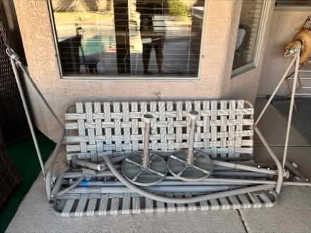 Photo of free Outdoor patio swing with cushions (Avondale) #2