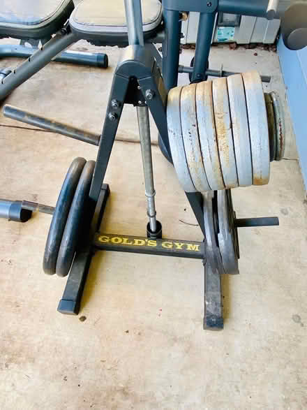 Photo of free Weight bench & free weight set (Downtown Fredericksburg) #3