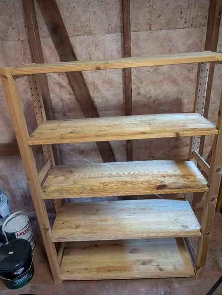 Photo of free IKEA wooden shelf unit (Penrith CA11) #2