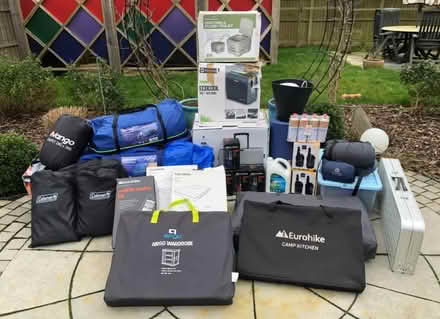 Photo of Camping equipment and tent (LS20) #1