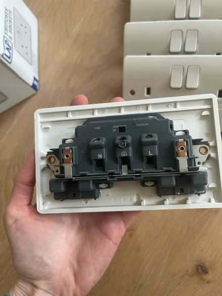 Photo of free Five identical switches and sockets (Ingatestone) #4