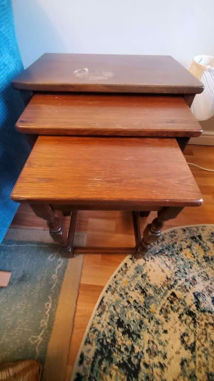 Photo of free Nest of tables / side tables (Brightons FK2) #1