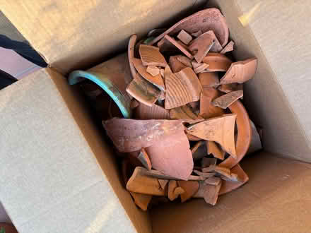 Photo of free Pottery shards (Downtown Sunnyvale) #1