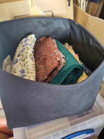 Photo of free Box of fabric (Low Hesket CA4) #1