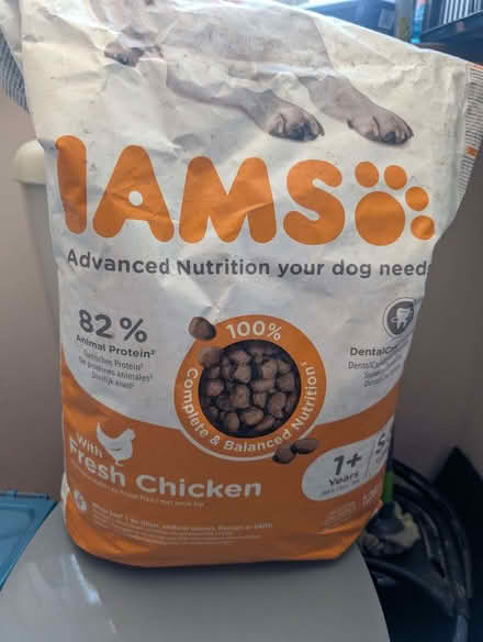 Photo of free Iams dog food opened but not much used (Dunston S41) #2