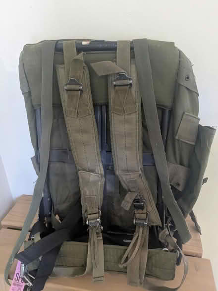 Photo of free Small backpack with frame (San Mateo - 26th & Alameda) #2