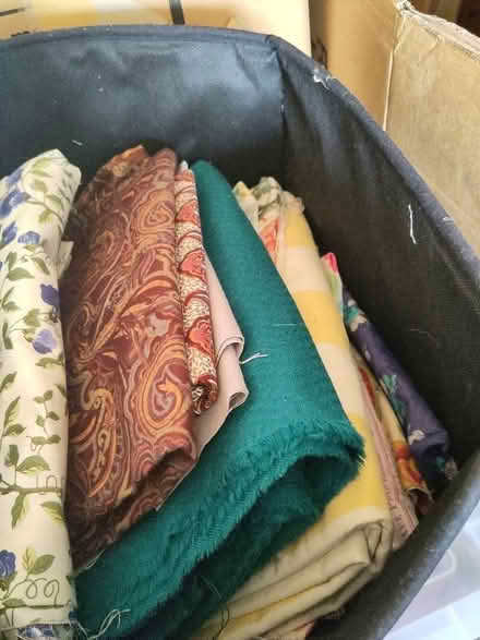 Photo of free Box of fabric (Low Hesket CA4) #2