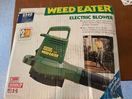 Photo of free Weed Eater Electric Blower (10594) #1