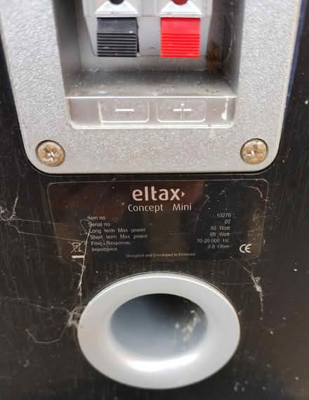 Photo of free Eltax Speakers x4 (Hatfield, AL10) #2