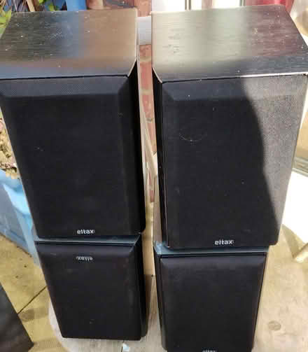 Photo of free Eltax Speakers x4 (Hatfield, AL10) #1