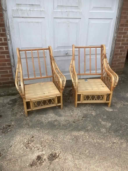 Photo of free Wicker seat bases (OX4 Temple Cowley Oxford) #1