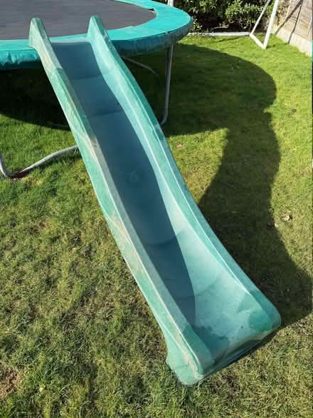 Photo of free Heavy duty green plastic slide (needs wooden steps) (Lawnswood LS16) #1