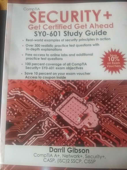 Photo of free Security+ study guide (new orleans) #1