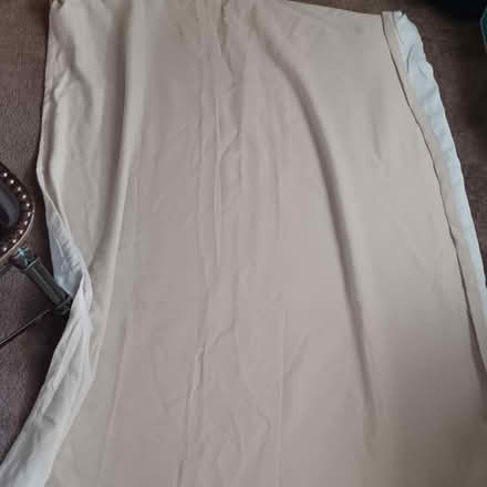 Photo of free Long Beige Curtain (Oakland CA) #2