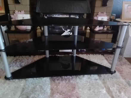 Photo of free Glass TV stand (B32) #1