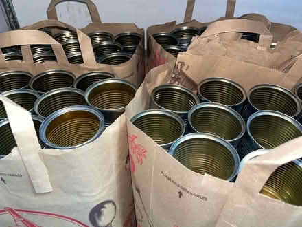 Photo of free Approx 180 Dog Food Cans (12.5 Oz) (Mundelein) #1