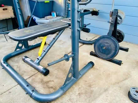 Photo of free Weight bench & free weight set (Downtown Fredericksburg) #2