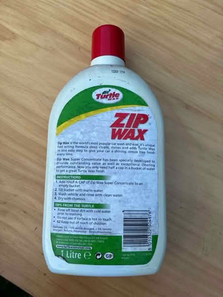 Photo of free Zip Wax Car Wash Concentrate (The Camp AL1) #1