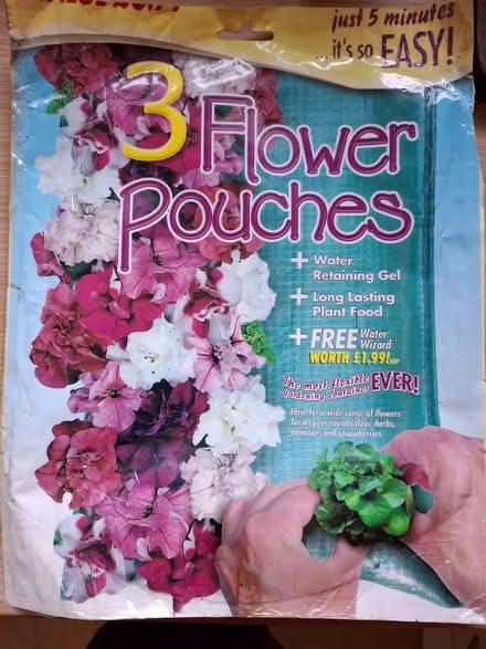 Photo of free 3 flower pouches (Lightwater GU18) #1