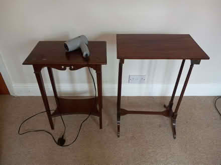 Photo of free Two small wooden tables (Hoole CH2) #1