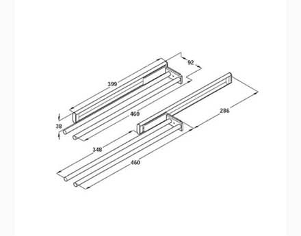 Photo of free Sliding kitchen tea towel rail (Barnes SW13) #2