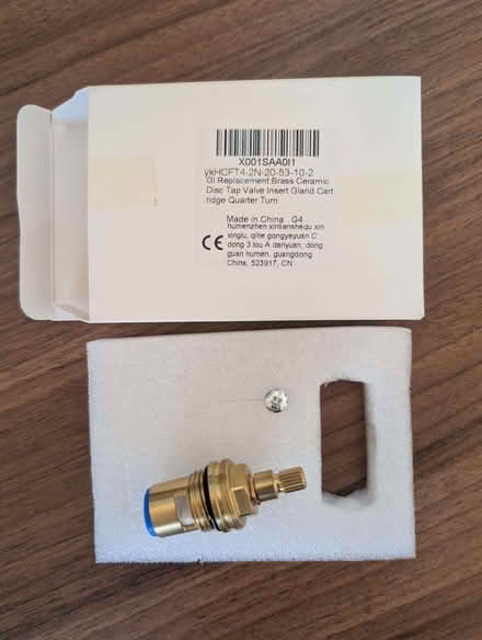 Photo of free Brass valve for tap - new & unused (Stockbridge EH4) #1