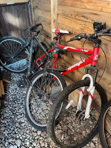 Photo of free 2 mountain bikes (Malvern Link WR14) #1
