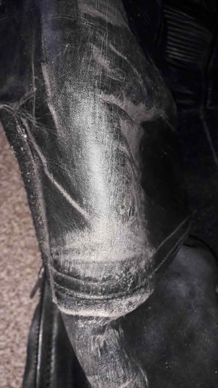 Photo of free J and S leather motorcycle trousers (Meersbrook S8) #3