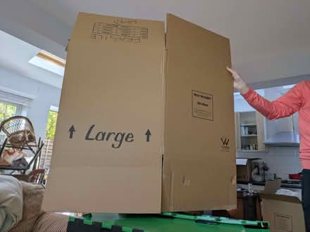 Photo of free Large number of used large and medium packing/storage boxes (Harborne B17) #3