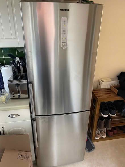 Photo of free Siemens Stainless Steel Fridge Freezer (Hampden Park BN22) #1