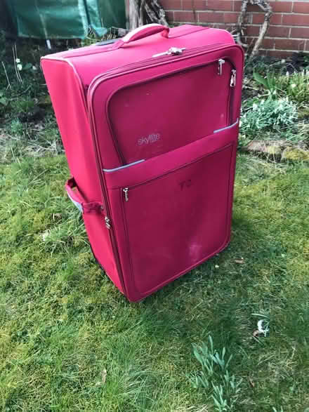 Photo of free Fabric suitcase (Holbrook.) #2