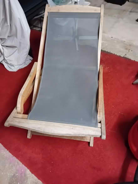 Photo of free Garden deck chair (Royal Wootton Bassett SN4) #1