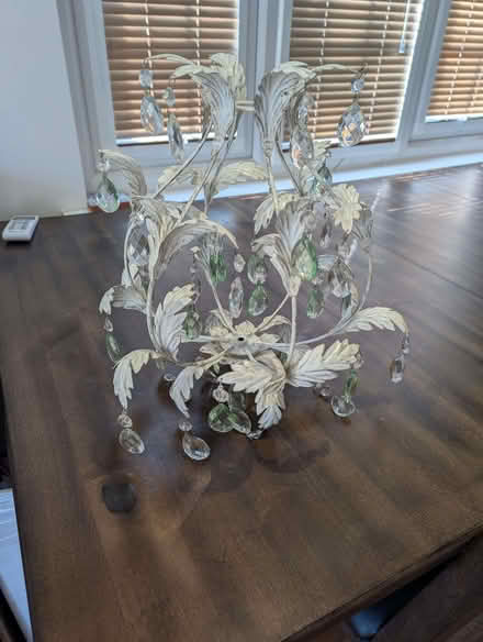 Photo of free Hanging lampshade with crystals (Eastcote HA5) #1