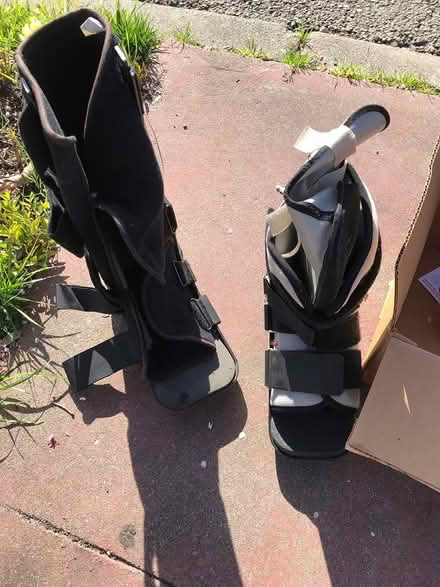 Photo of free Boots for foot/ ankle bracing (San Pablo Park area) #3