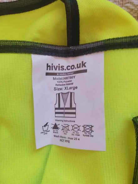 Photo of free High Visibility Safety Vest (Morden SM4) #4