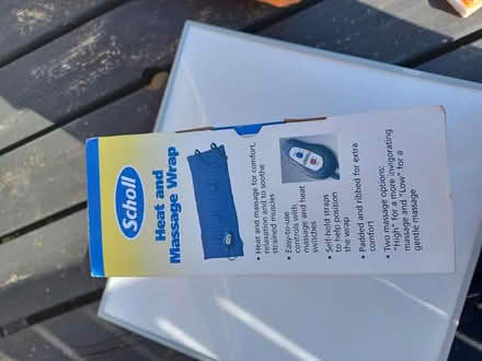 Photo of free Scholl heat & massage wrap (Lanchester DH7) #3