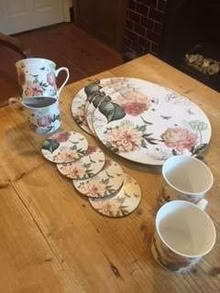 Photo of free Set of 4 mugs with matching coasters and place mats (Upperthorpe S6) #2