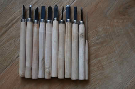 Photo of free Wood carving chisels (Wistow) #1