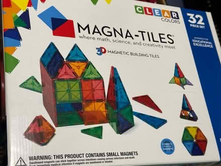 Photo of free Magna Tiles toys (Downers Grove - South) #1