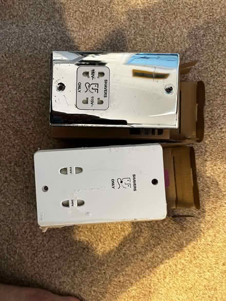 Photo of free 2 X Bathroom Shaver Sockets (South Ockendon RM15) #1