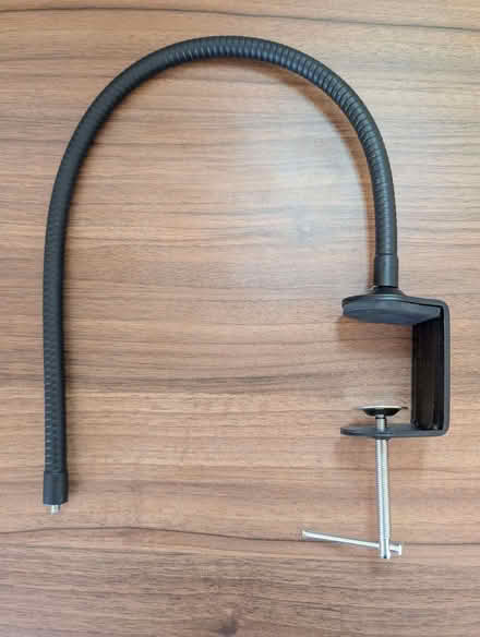 Photo of free Flexible desk arm with clamp - for ring light/webcam etc (Stockbridge EH4) #1