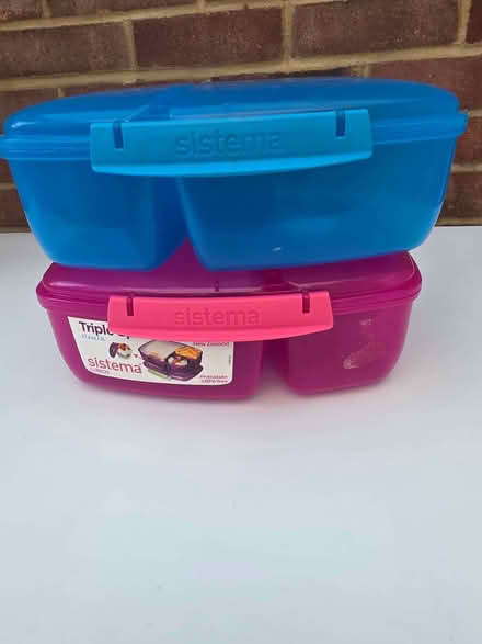 Photo of free Sistema lunch boxes x2 (Chingford Mount E4) #1