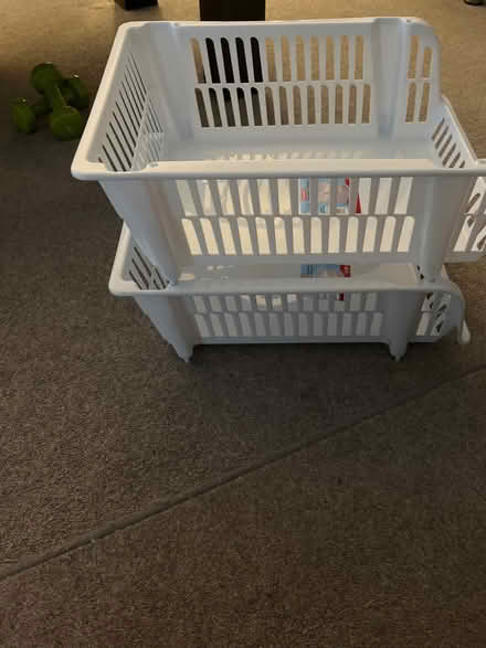 Photo of free Stacking plastic baskets (Cambusbarron FK7) #2