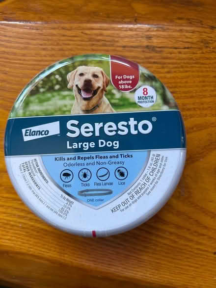 Photo of free Seresto Flea/Tick Collar(Large Dog) (Folsom) #1