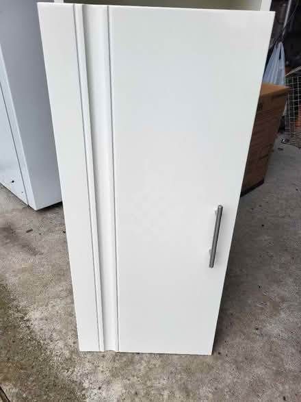 Photo of free Bathroom cabinet, needs door repair (Liberton EH16) #1