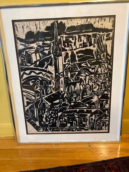 Photo of free Print- woodblock? (Ballard) #1