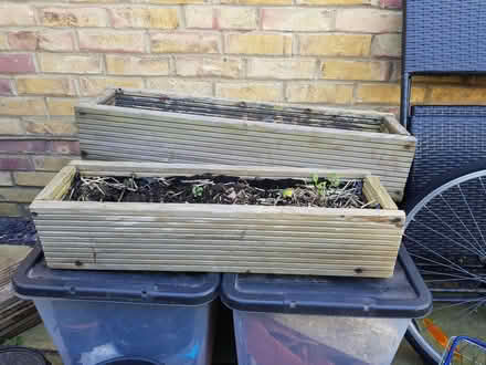 Photo of free Decking planters (CT9) #1